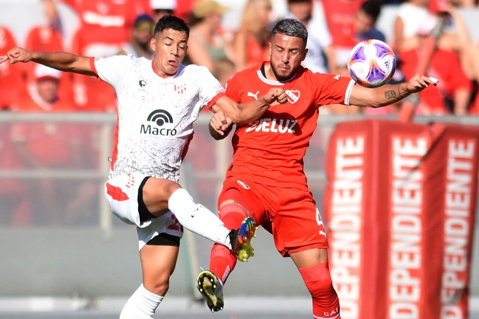Partido duro y con cuatro goles en el Libertadores de América.