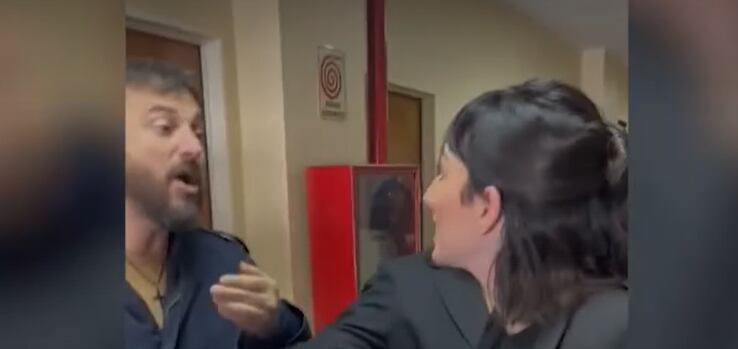 Grabois se cruzó con Gianni.