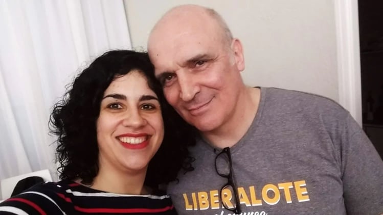 Scialabba junto a Espert. 