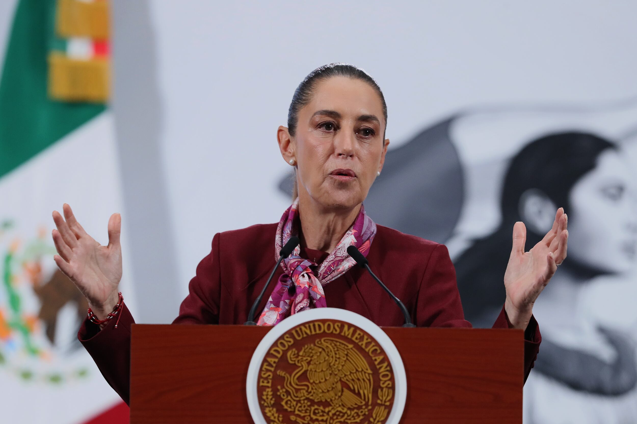 Claudia Sheinbaum,presidenta de México.