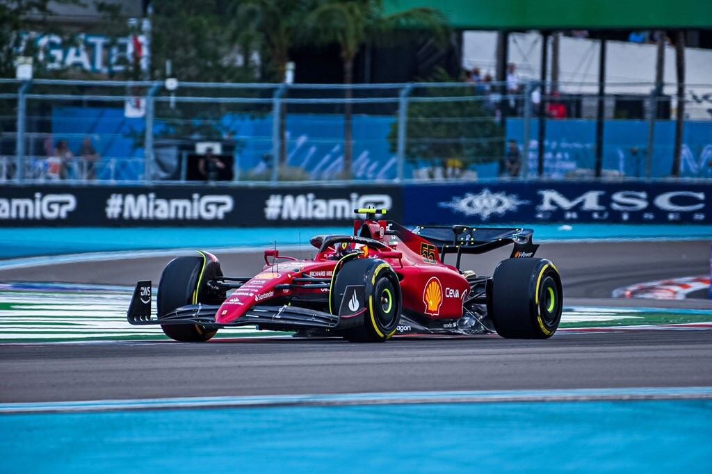 La F1 debuta en el Autódromo de Miami. (Foto: Twitter Ferrari)