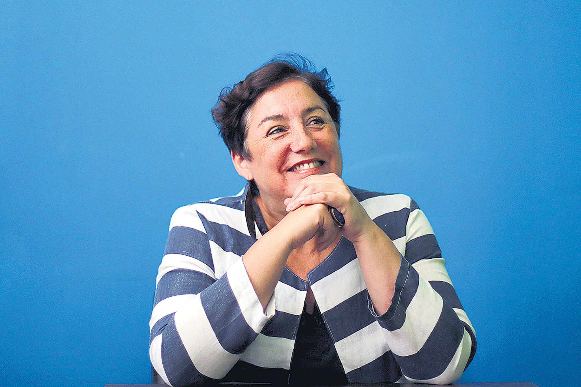 “El botón no lo tenemos nosotros, lo tiene la Nueva Mayoría y Alejandro Guillier, no nos confundamos”, sostuvo Beatriz Sánchez.