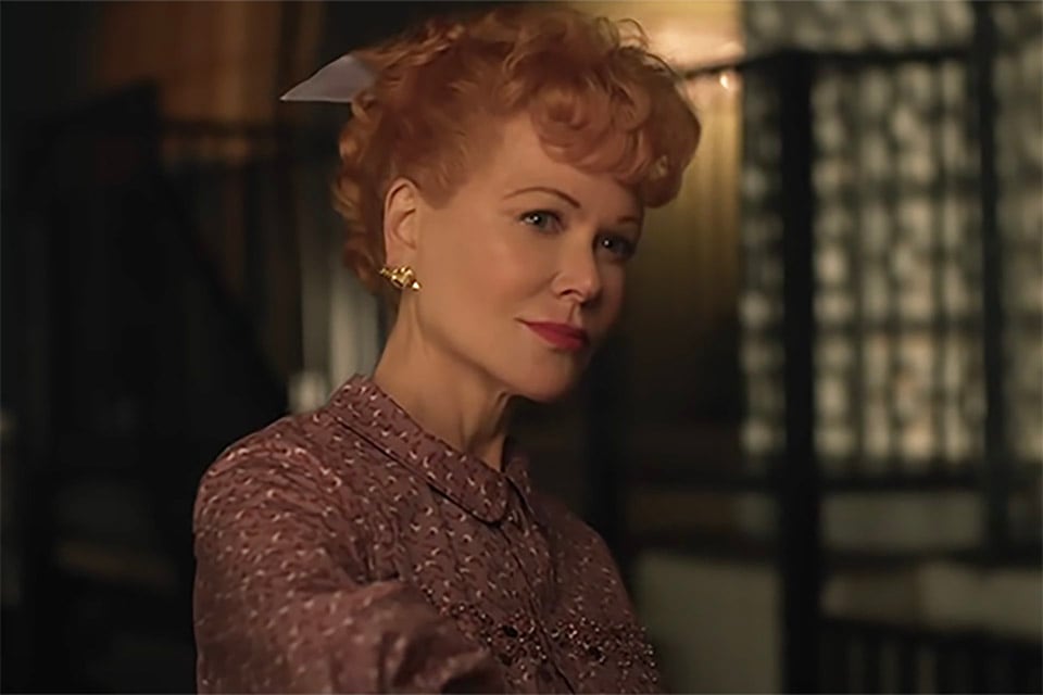 El papel de Lucille Ball es encarnado por Nicole KIdman.