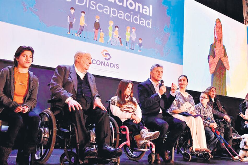 El lanzamiento del Plan Nacional de Discapacidad, en el Centro Cultural Kirchner, el 11 de mayo pasado.