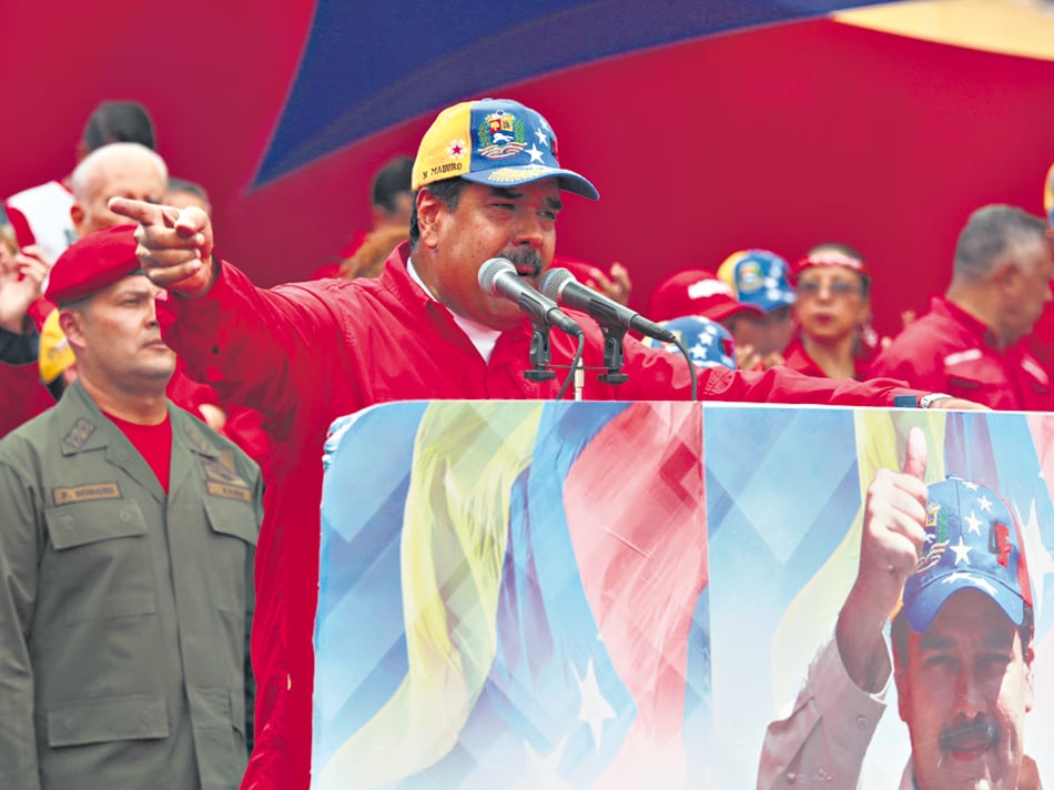 “Estoy ansioso porque vengan las elecciones de gobernadores”, dijo Maduro.