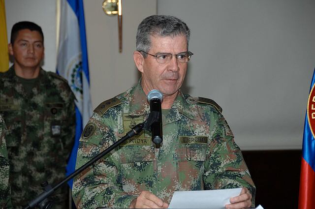 Excomandante del Ejército de Colombia, Mario Montoya. / Wikimedia Commons.