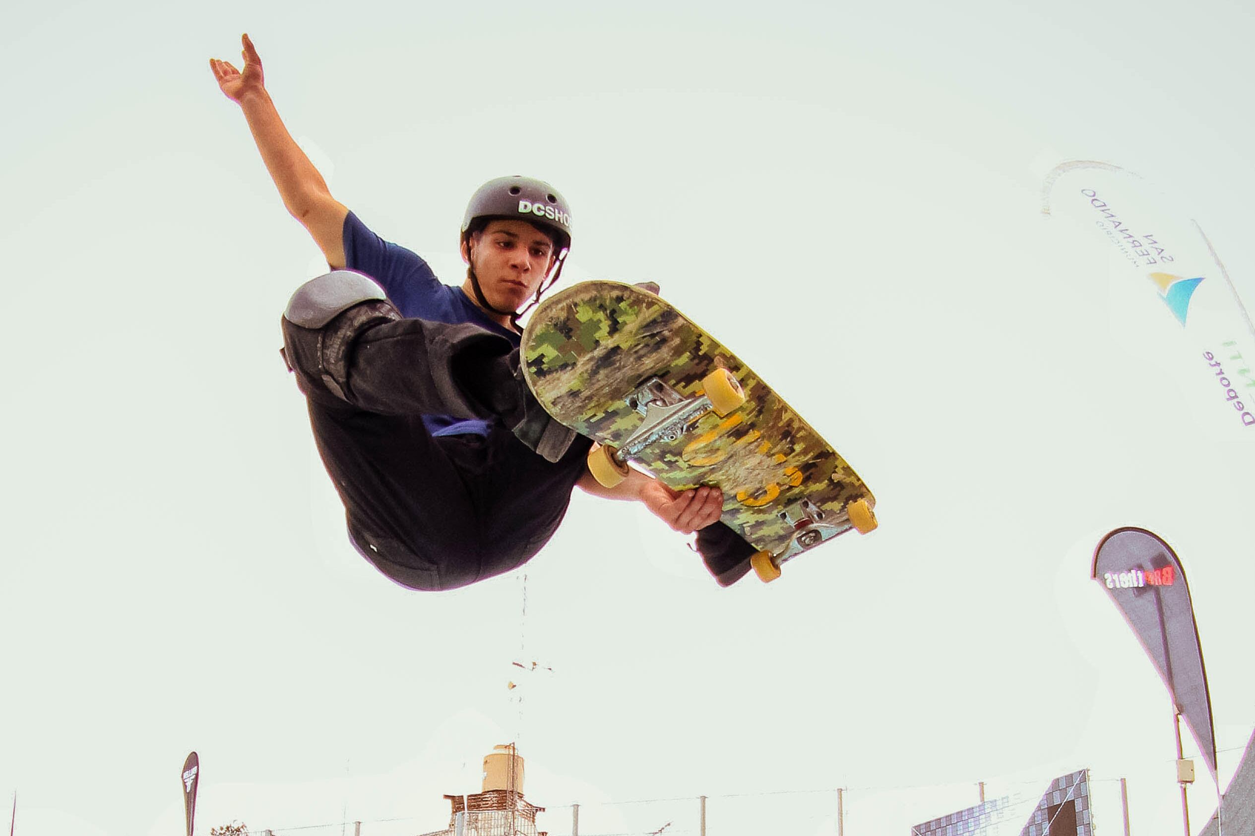 El skate será una de las disciplinas.