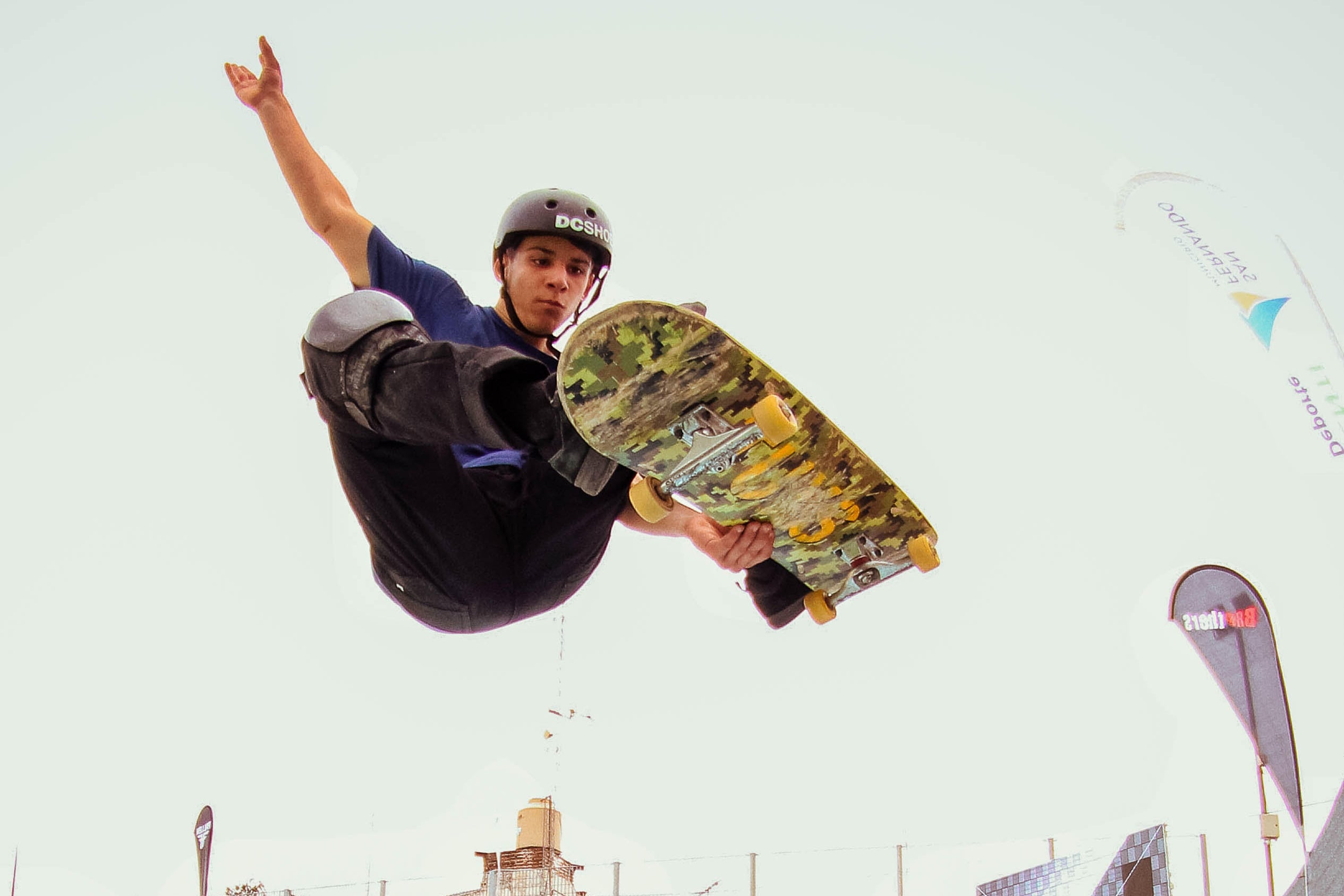 El skate será una de las disciplinas.