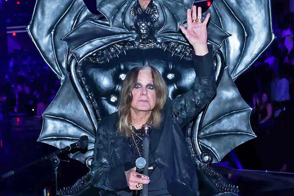 Ozzy Osbourne en su recital de despedida.
