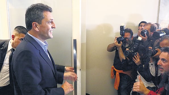 Todo indica que Sergio Massa se presentará como candidato a diputado.
