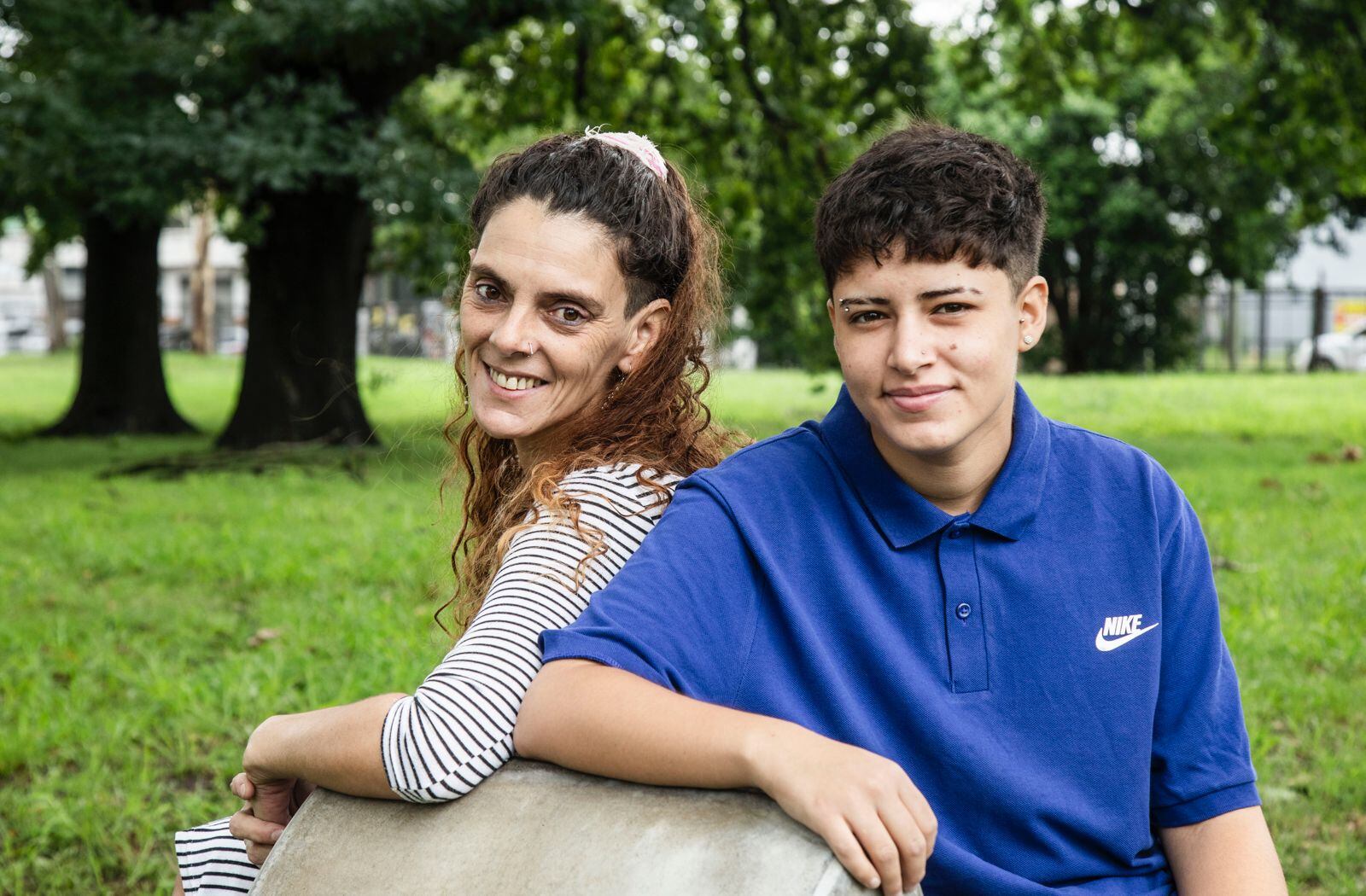 Fran y su mamá, Vanina Russo