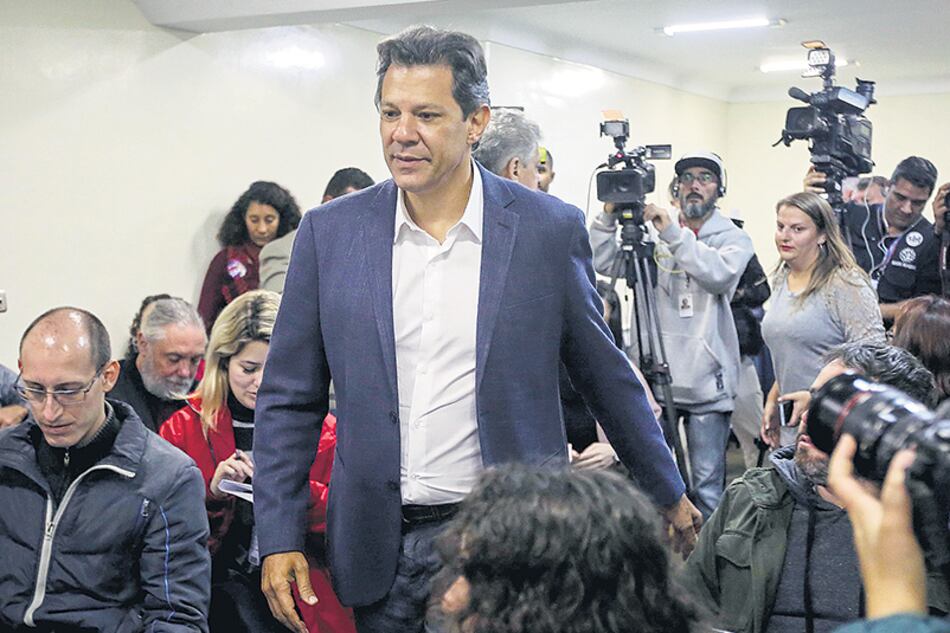 Haddad destacó que le restan 20 días de campaña, el mismo tiempo que tuvo desde que fue lanzada su candidatura.