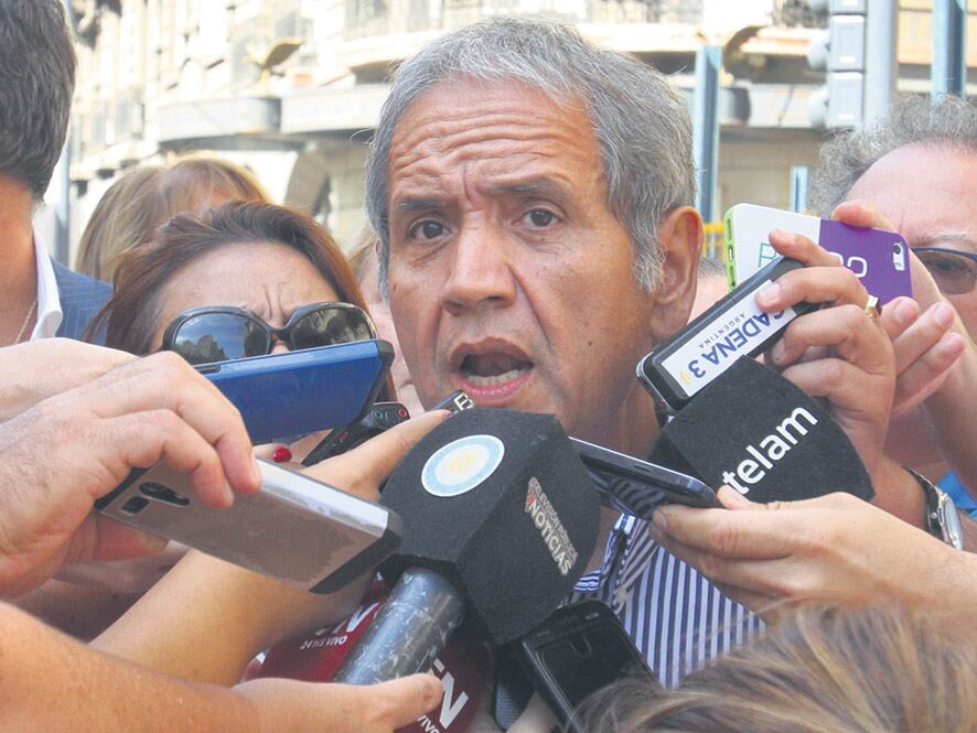 Sergio Palazzo, secretario general del gremio de los bancarios.