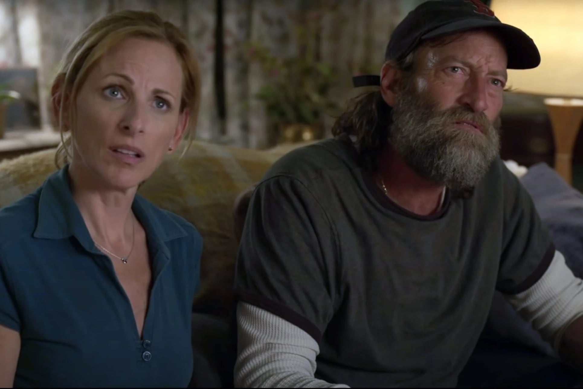 Marlee Matlin con Troy Kotsur, ambos actores sordomudos.