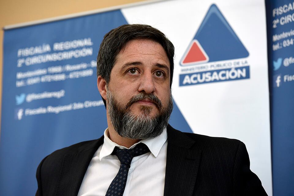 El fiscal Matías Edery, de la Agencia de Criminalidad Organizada