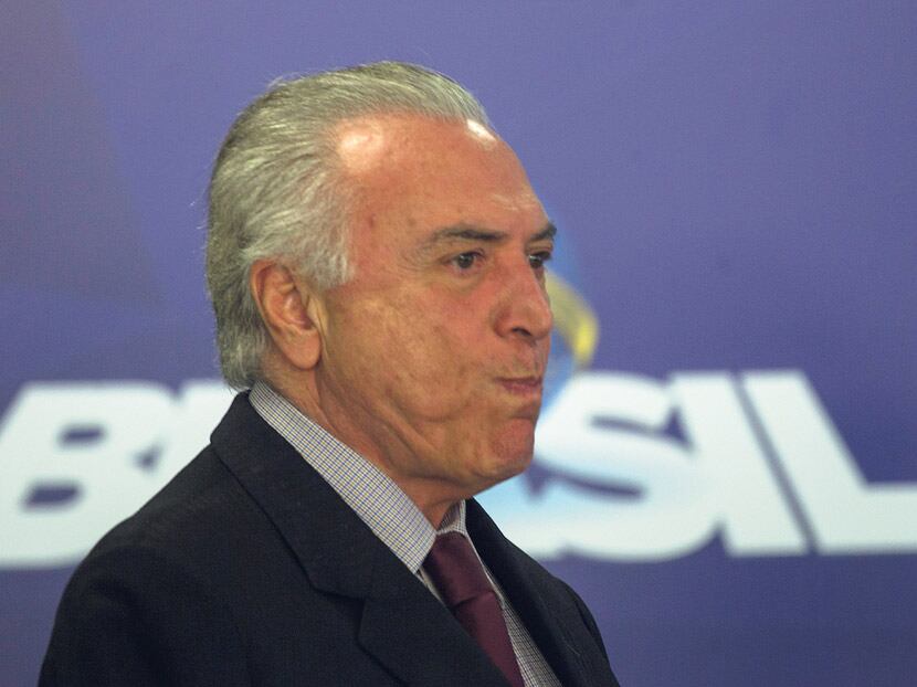 El gobierno de Temer no logró reanimar la economía, como prometió a las entidades empresariales.