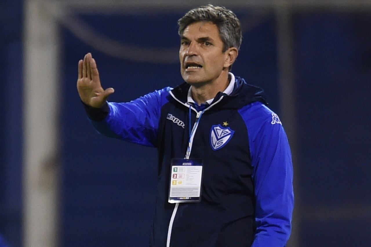 Mauricio Pellegrino, DT de Vélez.