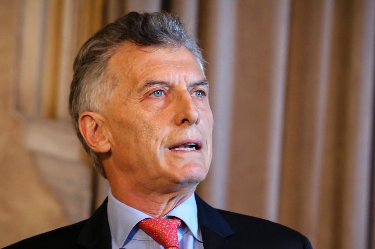"Estamos tranquilos", dijo Macri.