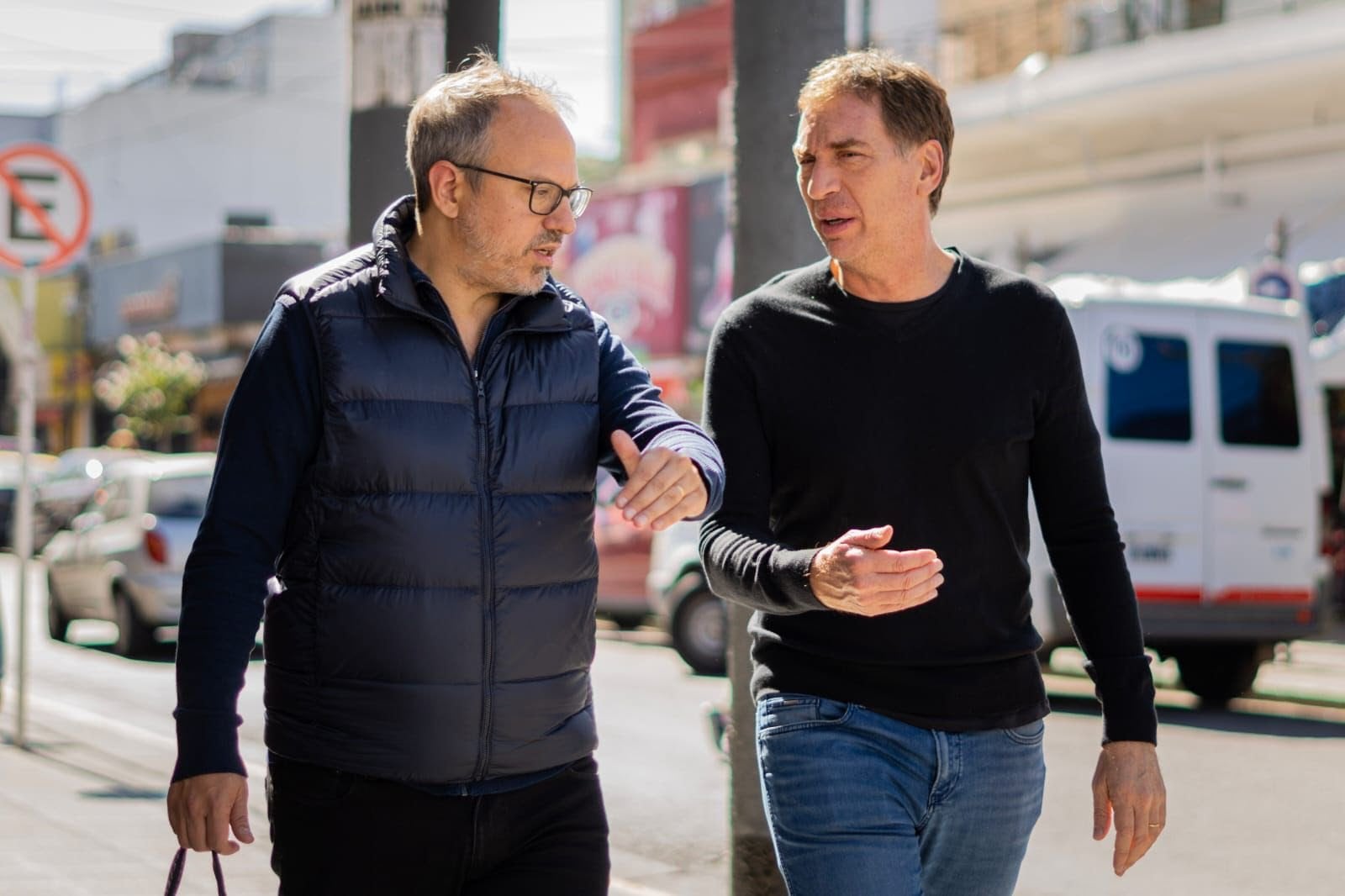 Diego Valenzuela y Diego Santilli, la nueva pelea libertaria en la provincia.