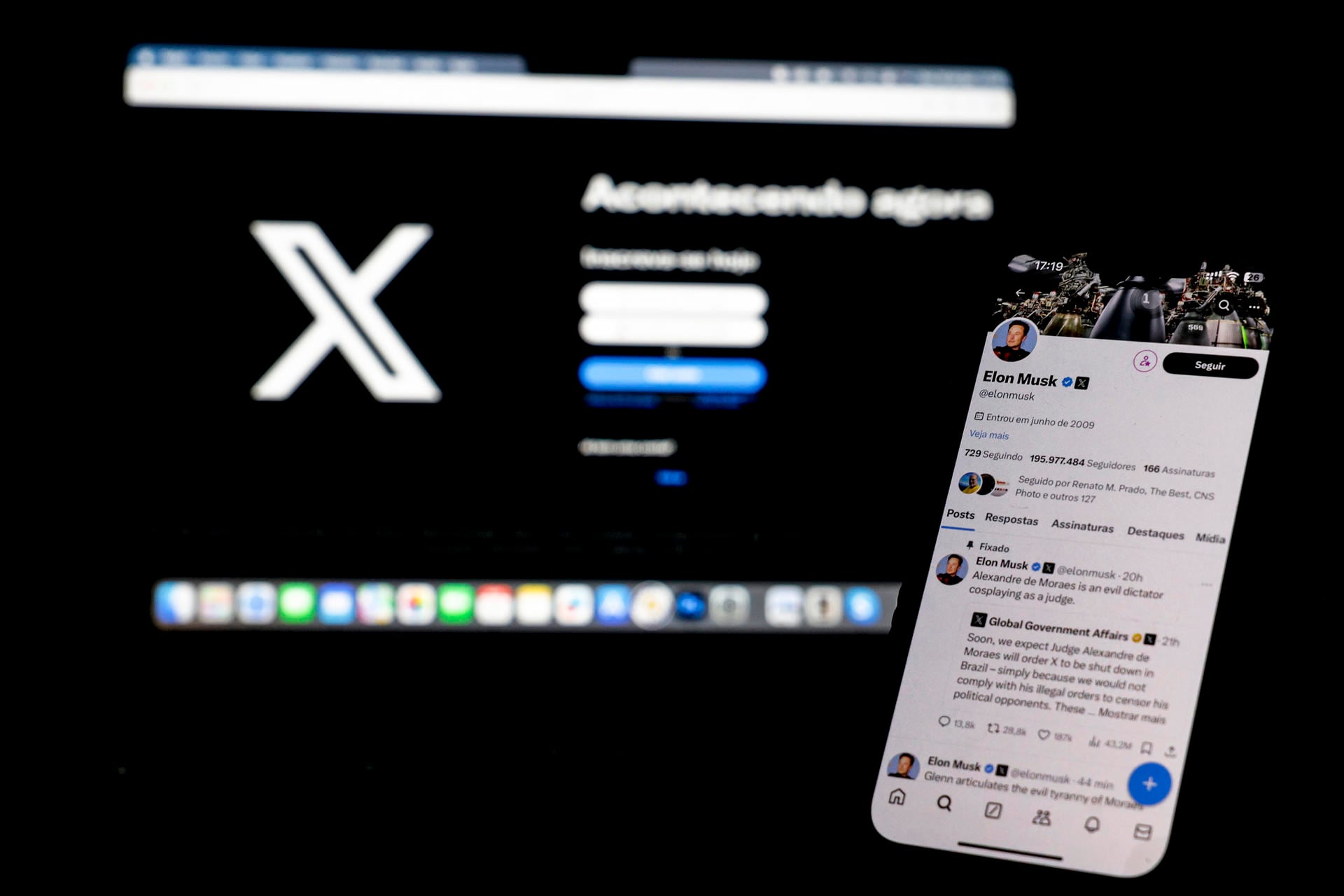 El cortocicuito es total entre Brasil y la red social. 