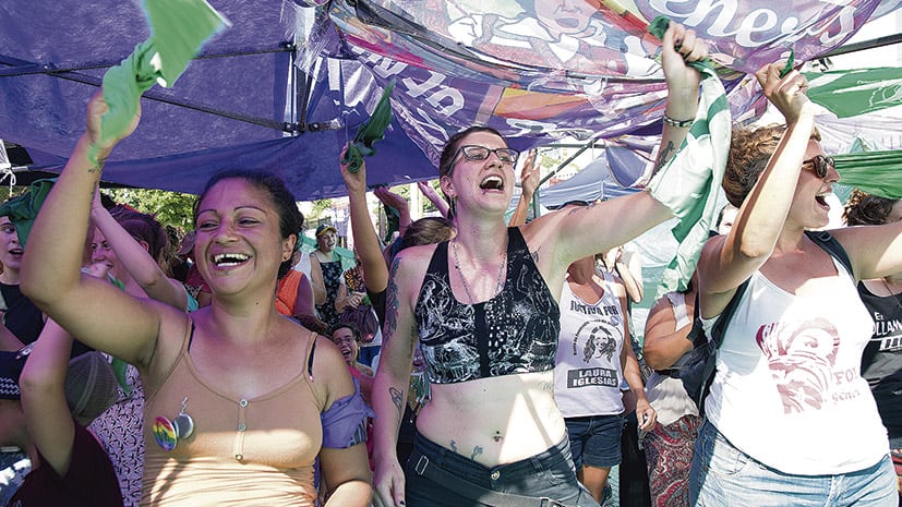 Más de cincuenta organizaciones territoriales, villeras y piqueteras confluyeron en el acampe.