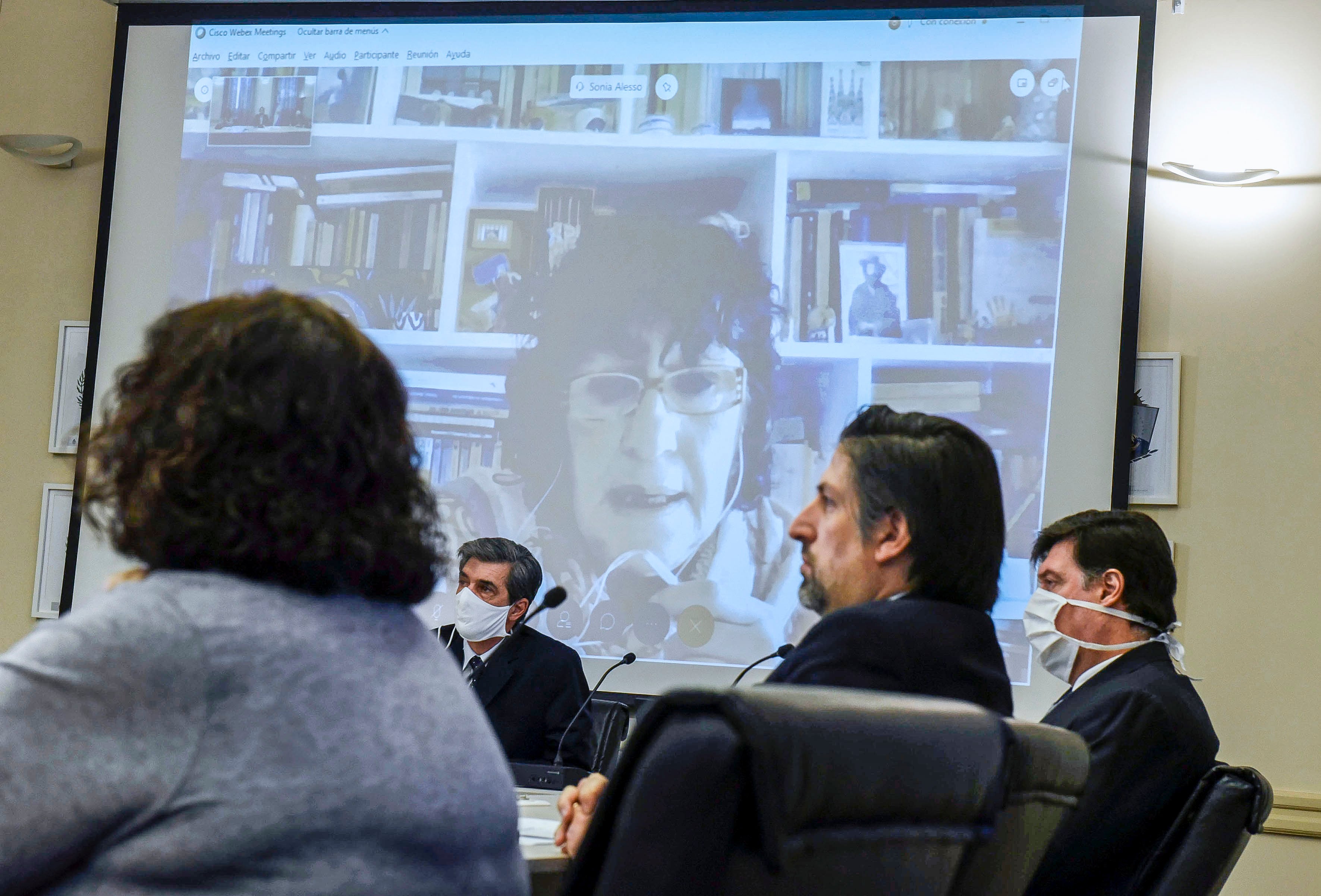 El ministro Trotta encabezaó el encuentro de este viernes. 