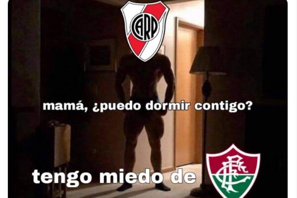Los memes de la goleada de Fluminense a River.