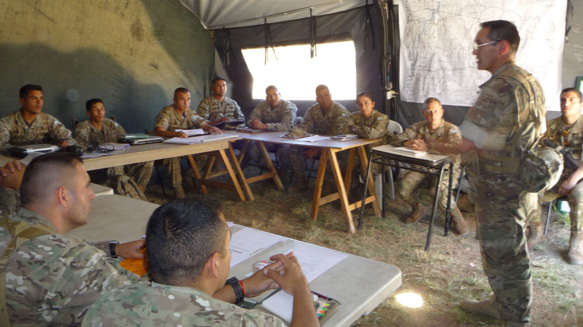 Alrededor 5000 efectivos del ejército pertenecen a Arma de Ingenieros (Foto: Ejército Argentino).