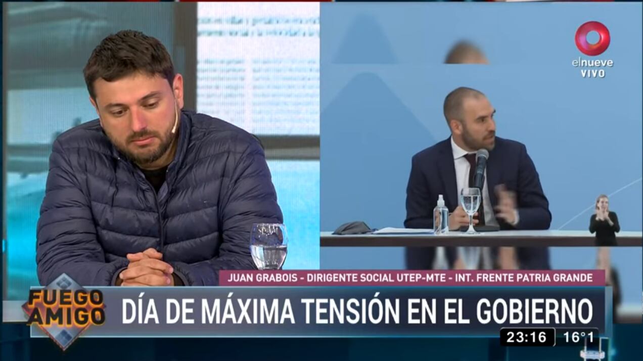 Foto: Fuego Amigo (Canal Nueve) 