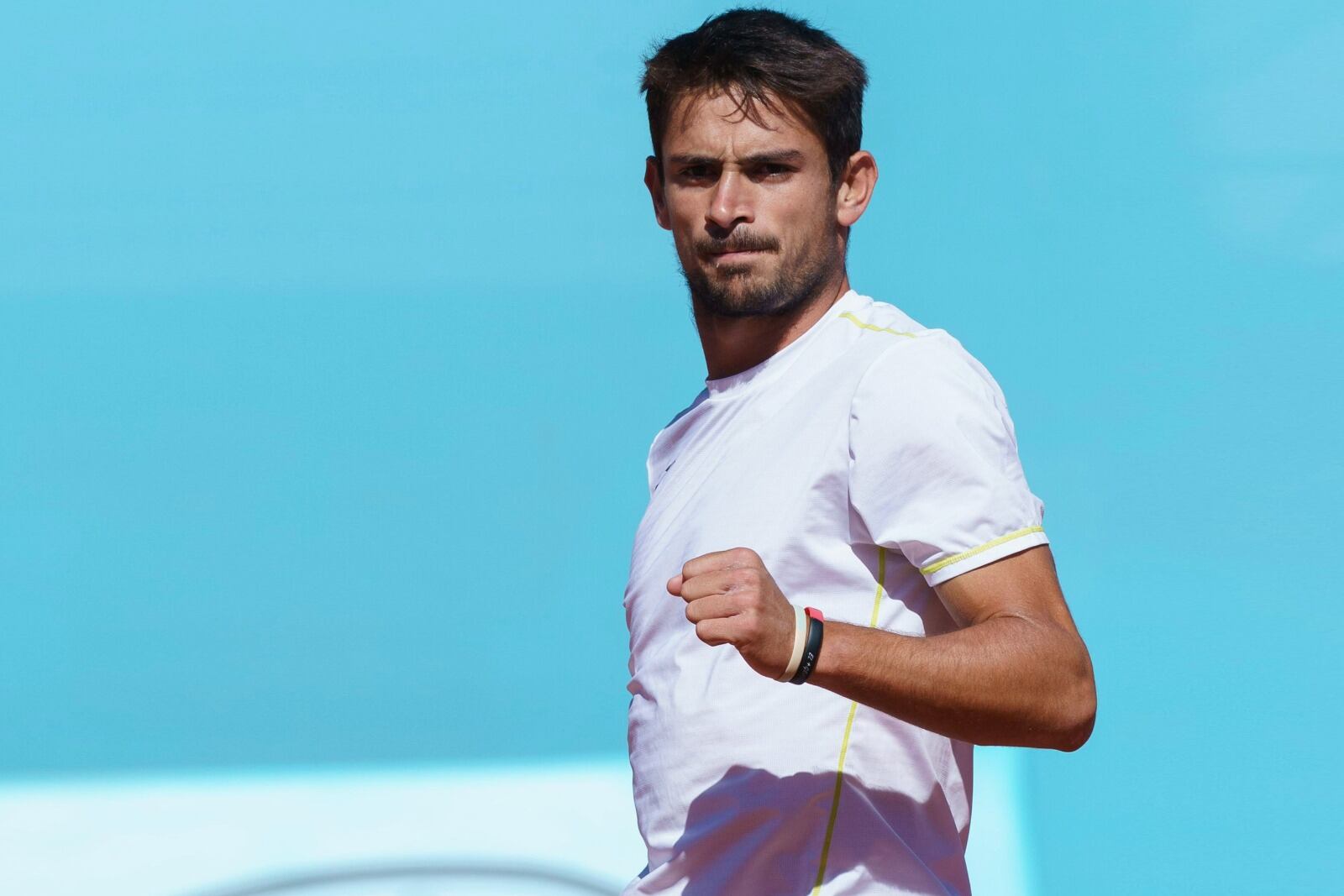 Mariano Navone jugó un partidazo y estuvo a dos puntos del triunfo en el segundo set