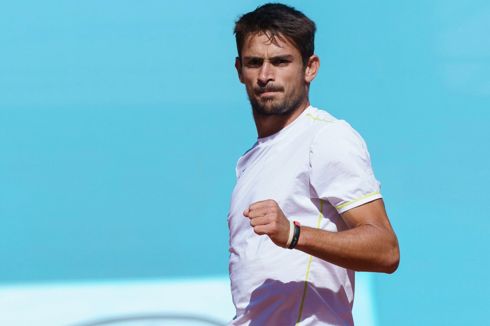 Mariano Navone jugó un partidazo y estuvo a dos puntos del triunfo en el segundo set