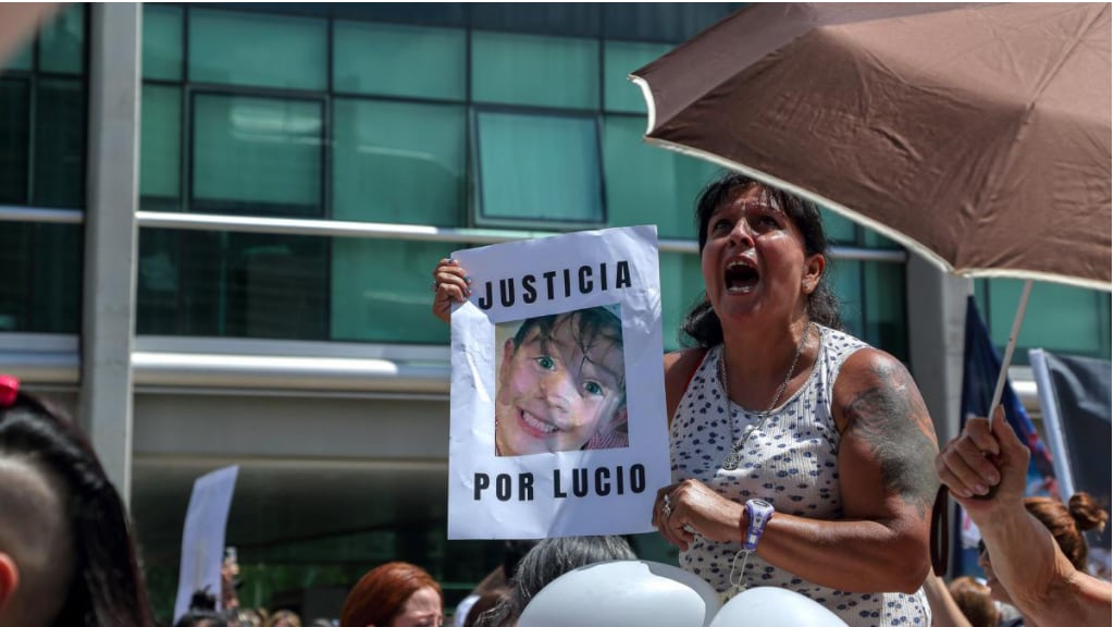 Prisión perpetua por el crimen de Lucio Dupuy. Imagen: NA.