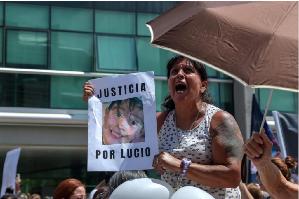 Prisión perpetua por el crimen de Lucio Dupuy. Imagen: NA.