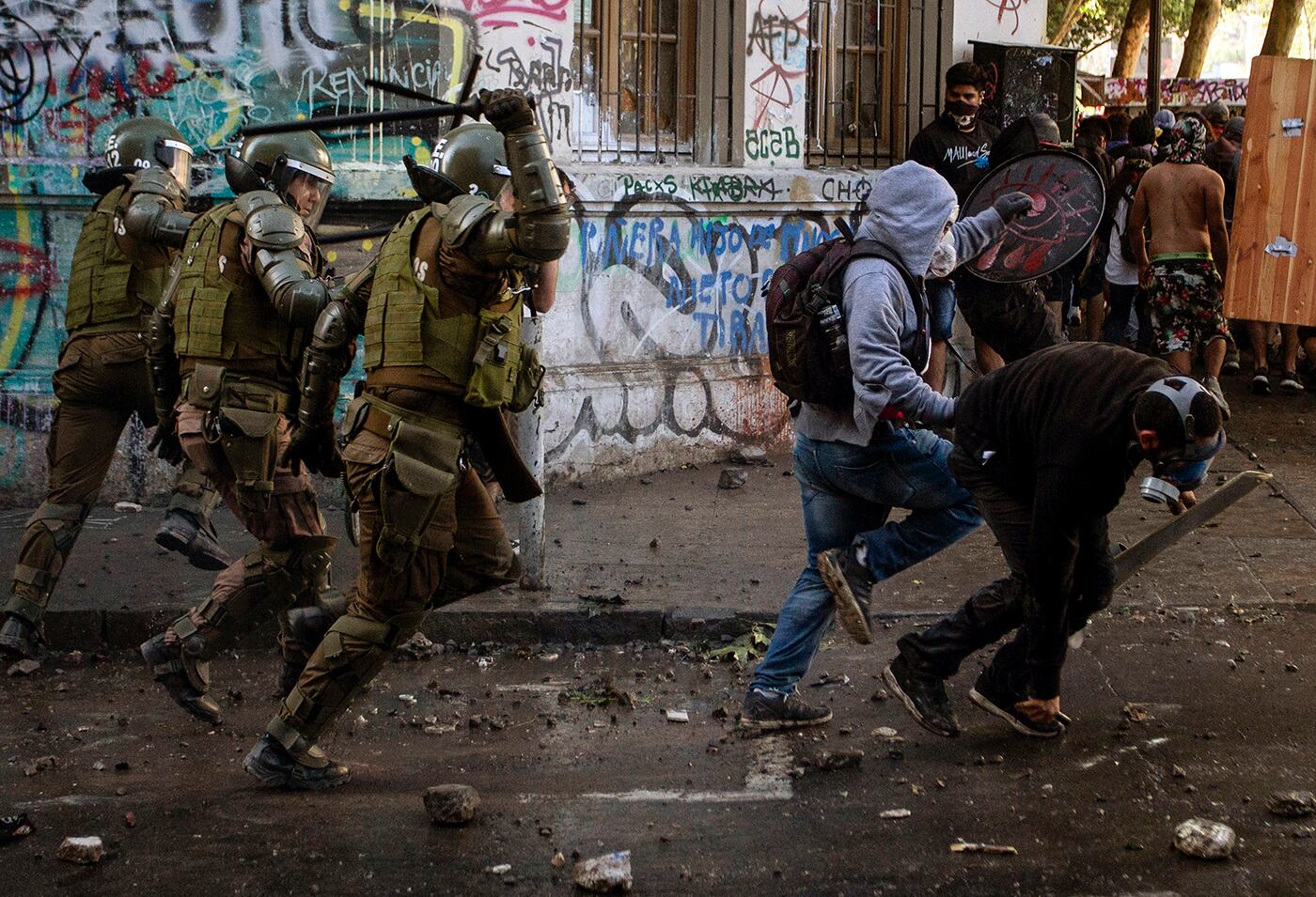 La explosión popular en Chile originó una violenta represión y una apertura posible.