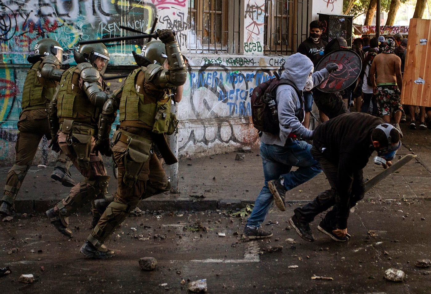 La explosión popular en Chile originó una violenta represión y una apertura posible.