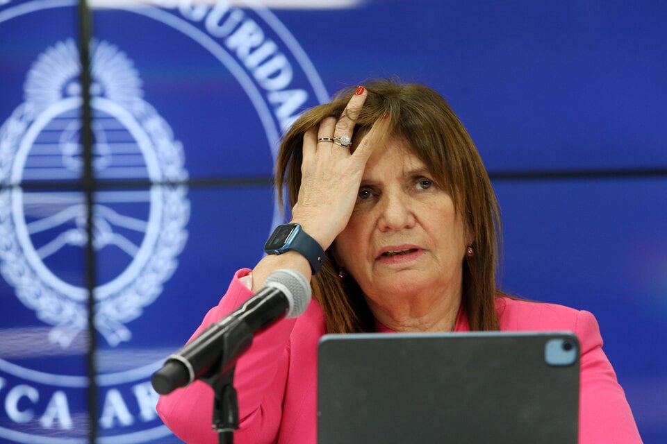 Patricia Bullrich, ministra de Seguridad