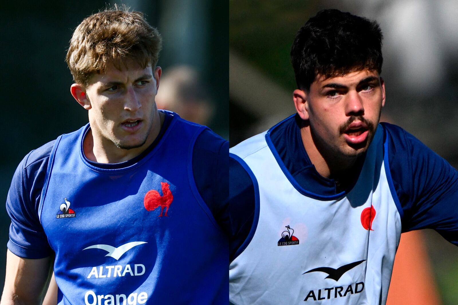 Jegou y Aradou, los dos jugadores denunciados. 