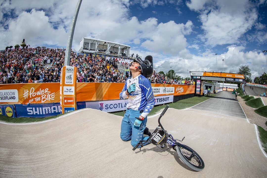 Thomas Maturano, Campeón Mundial Junior de BMX de ciclismo.