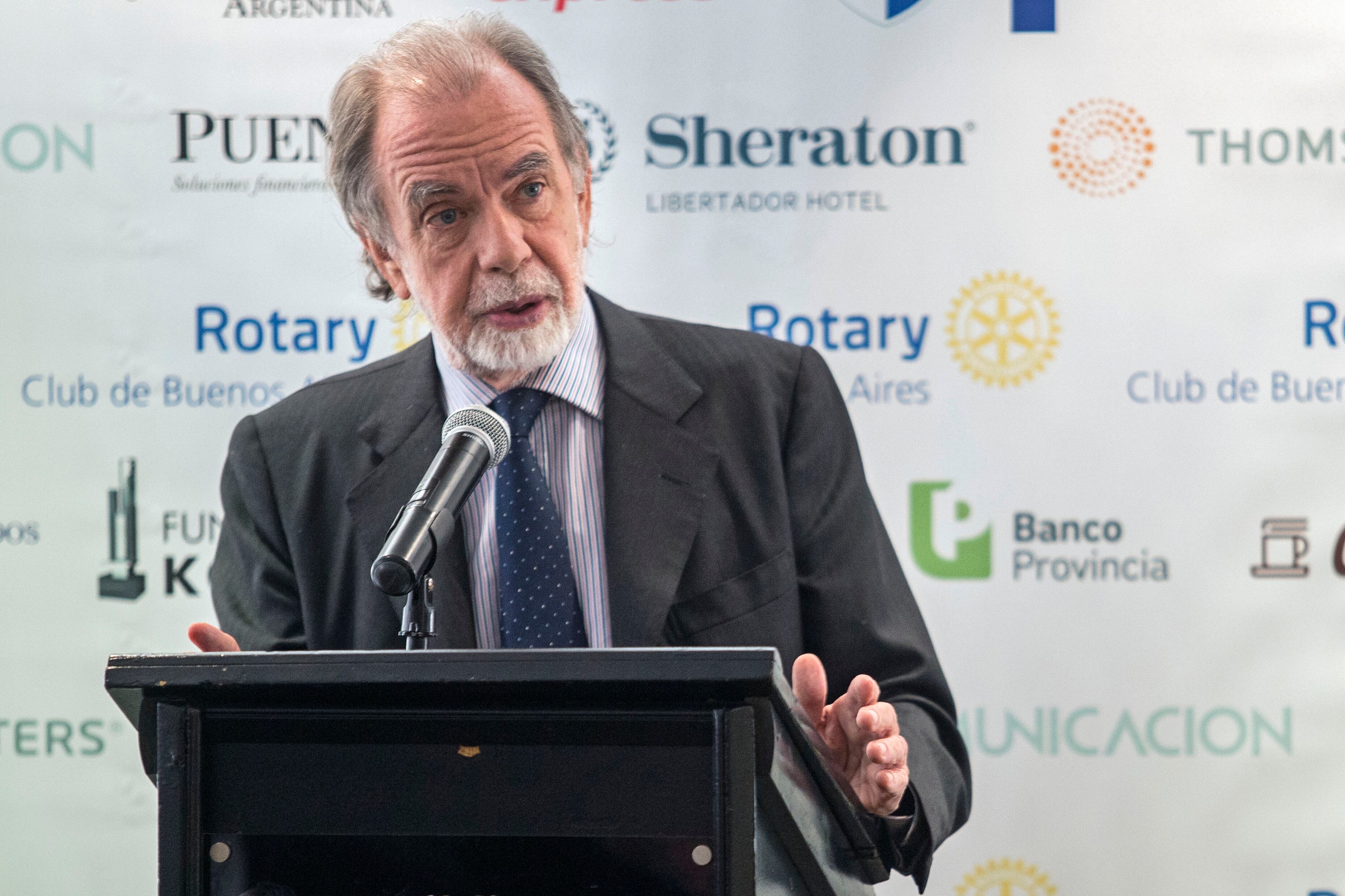 Javier González Fraga presidió el Banco Nación durante la presidencia de Mauricio Macri.