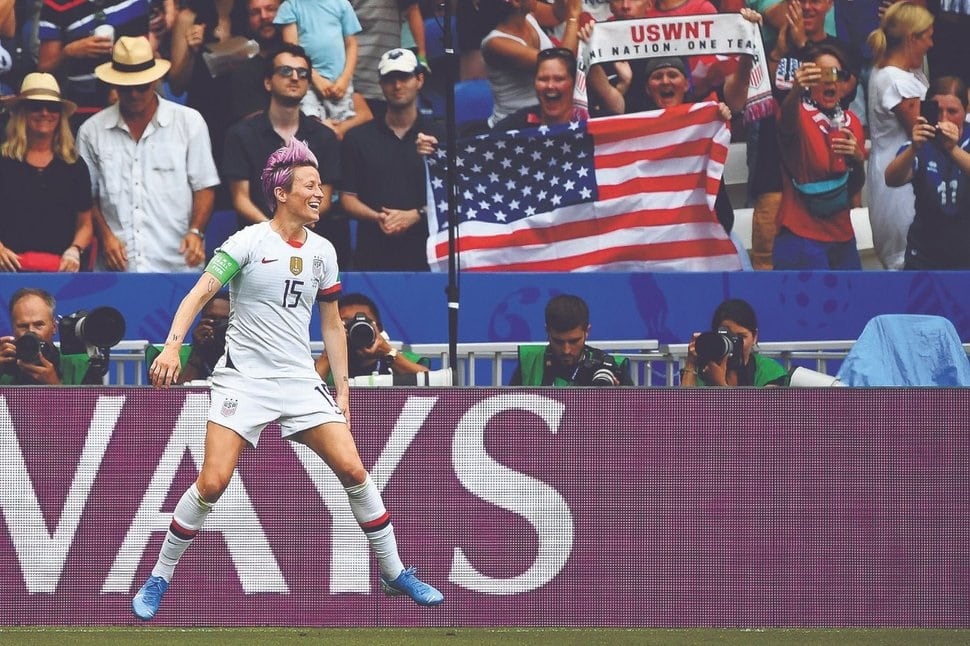 Megan Rapinoe, mejor jugadora del mundo para la FIFA.
