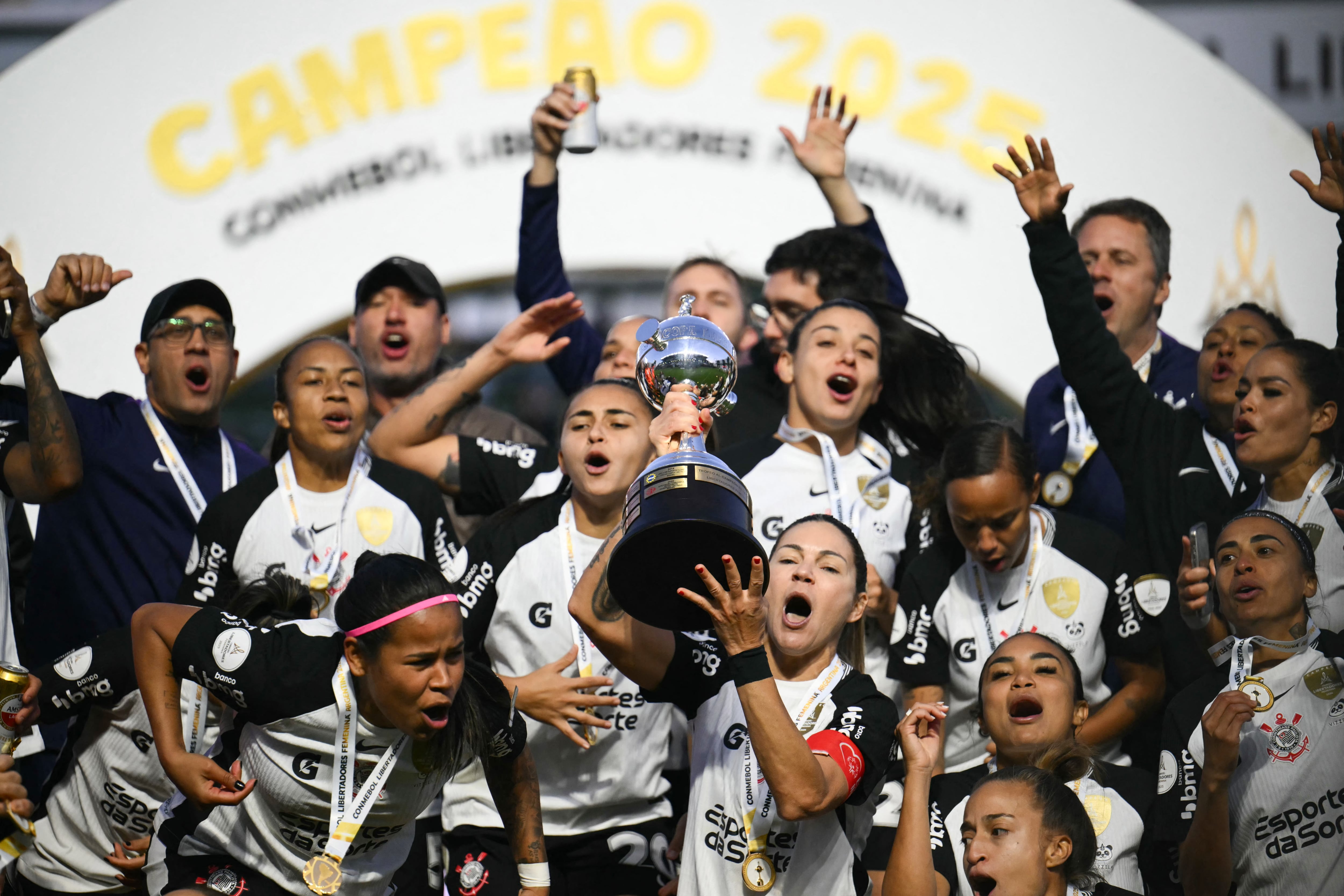 Corinthians, un festejo repetido en la Libertadores femenina