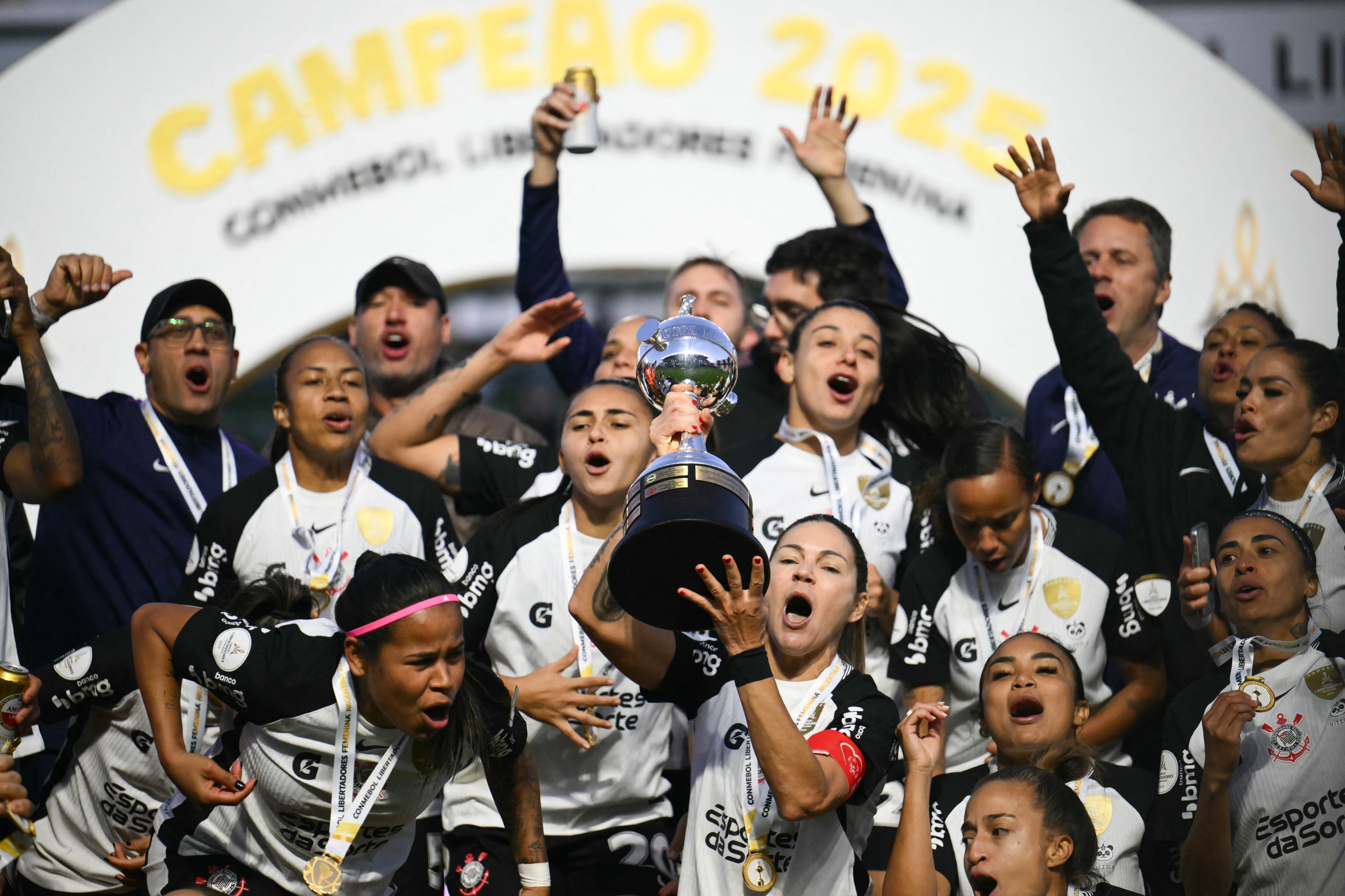 Corinthians, un festejo repetido en la Libertadores femenina