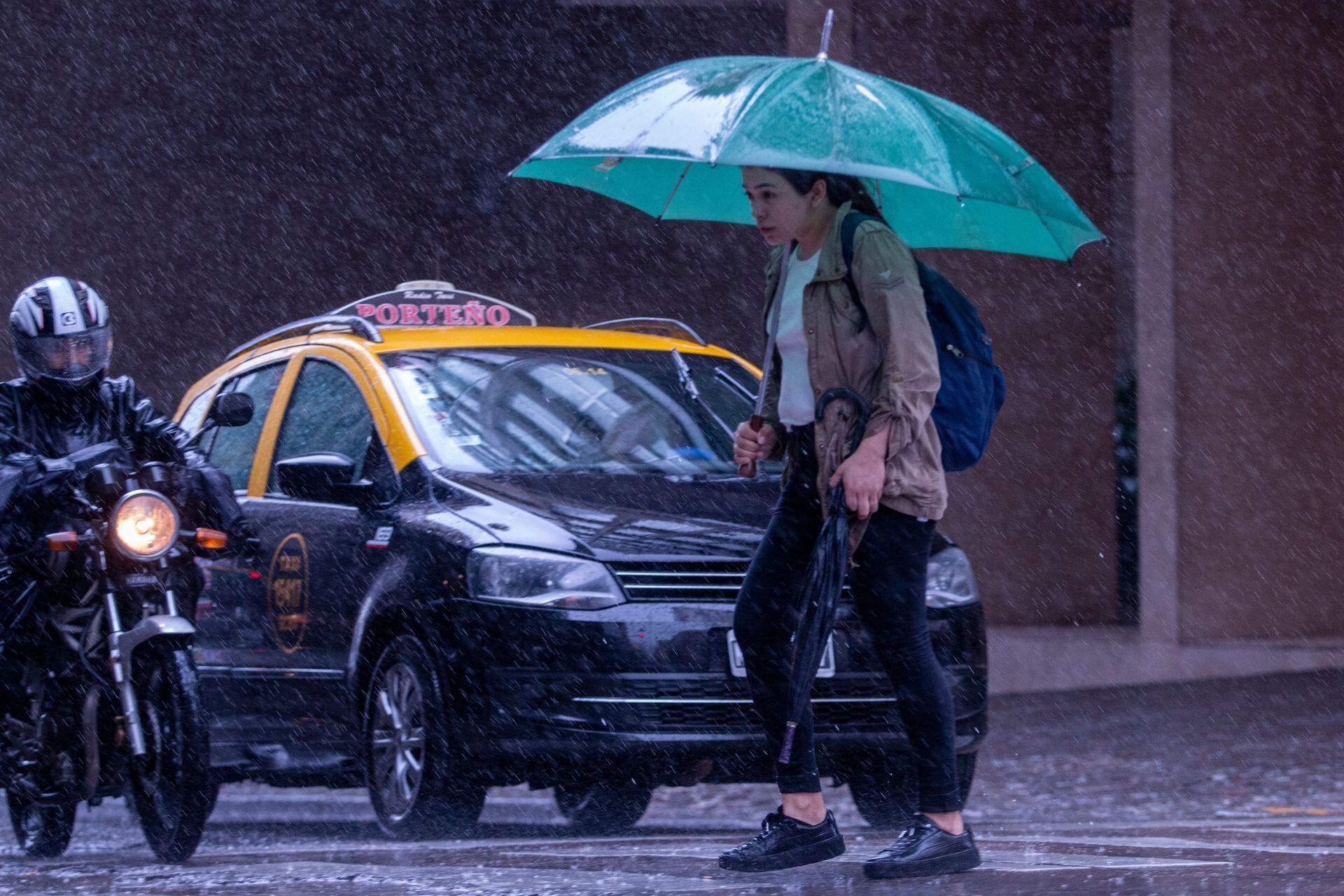 Se esperan tres días con chaparrones en Buenos Aires