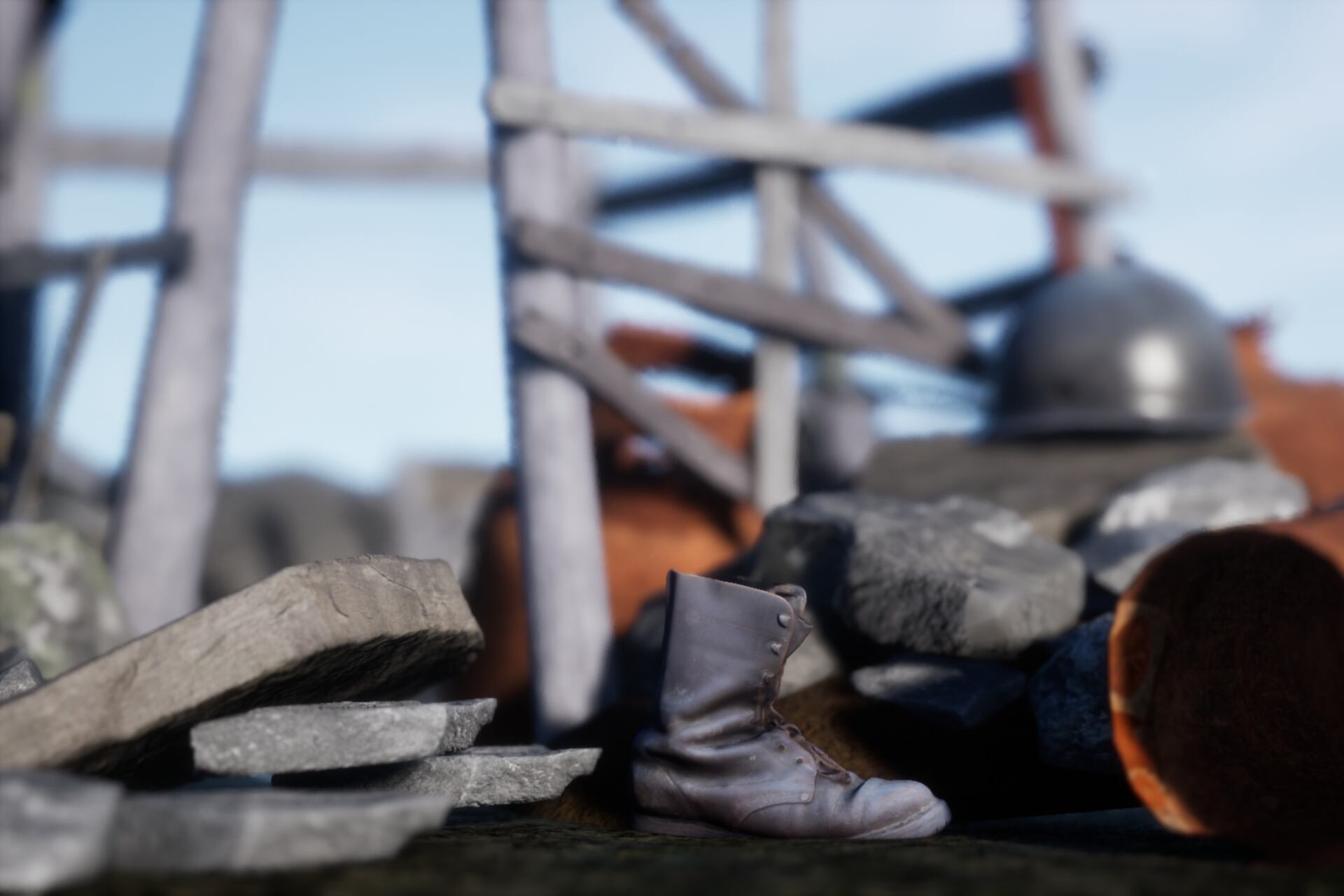 Los objetos que se pueden "tocar" en Pisar Malvinas.