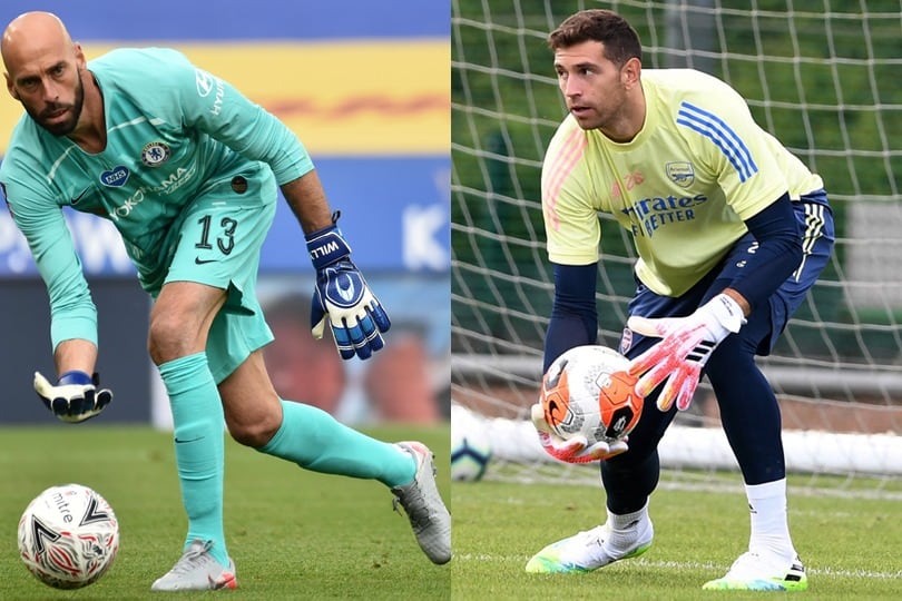 Willy Caballero y Emiliano Martínez, los arqueros que definirán la Copa FA en Inglaterra.