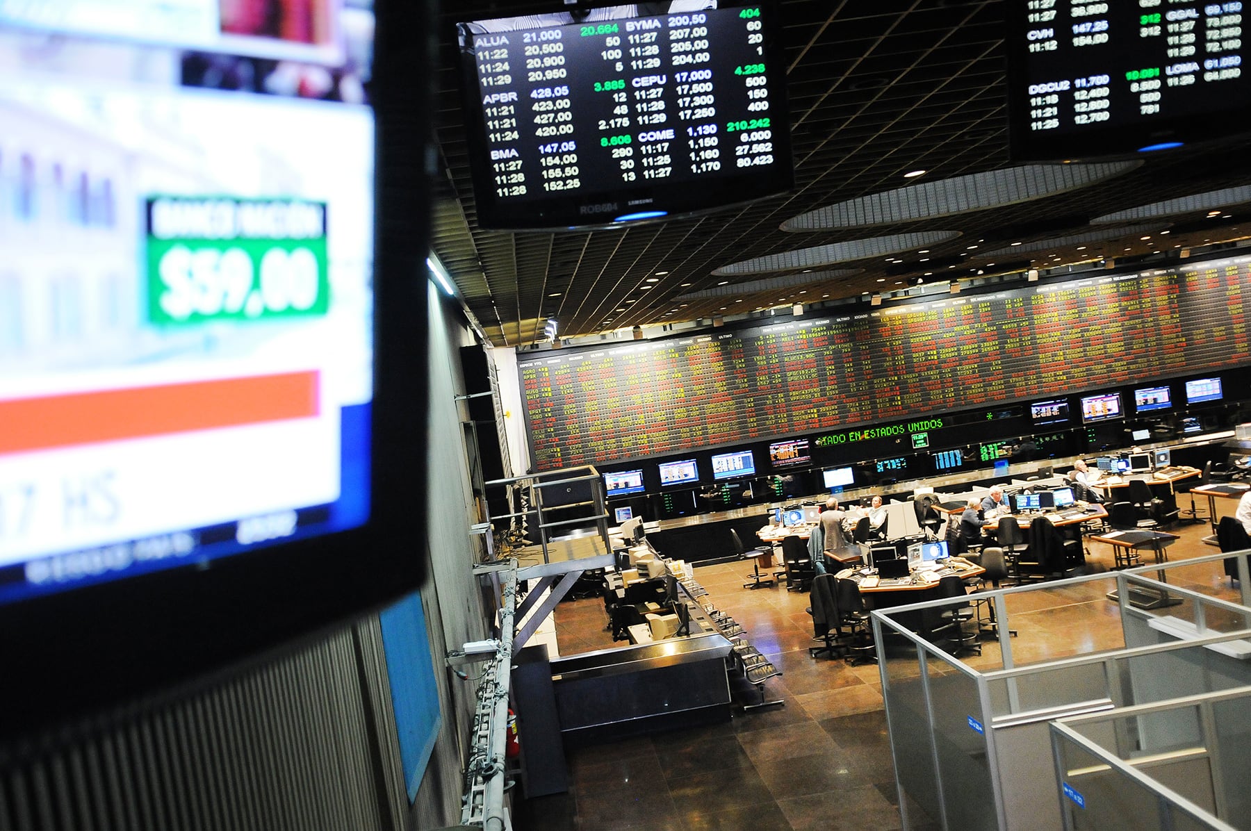 El riesgo país terminó en 1854 puntos con un salto de 26 unidades.