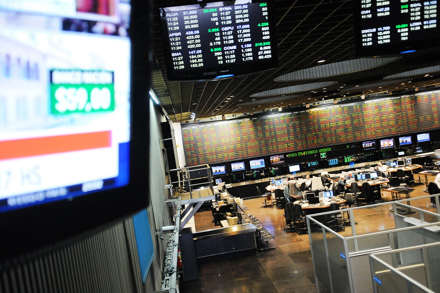 El riesgo país terminó en 1854 puntos con un salto de 26 unidades.