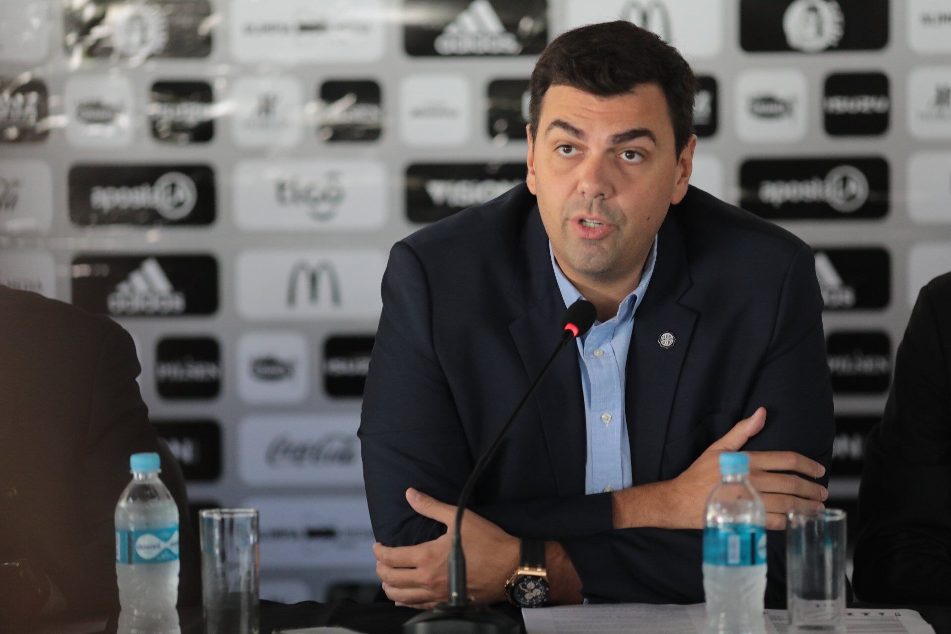 Marcos Trovato, presidente de Olimpia desde 2014.