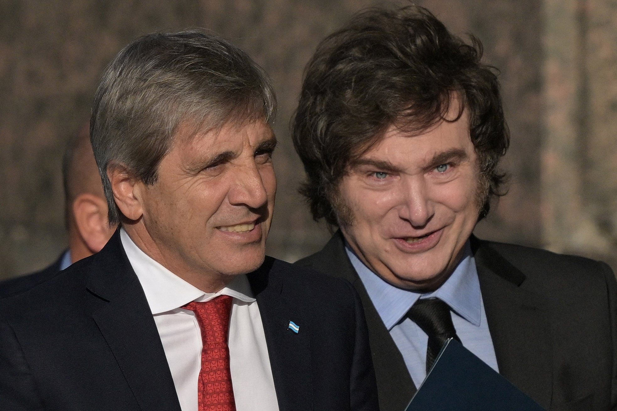 Javier Milei Luis Caputo-15/04/2025