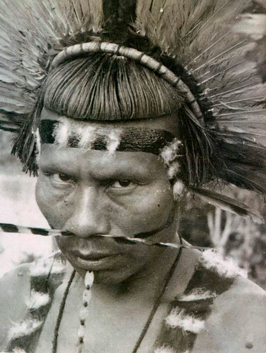 FOTO ARCHIVO
nativo bororo